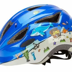 Abus Hjelme Abus Anuky – Børnecykelhjelm – Blå Dykker – Str. 46-52