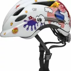 Abus Hjelme Abus Anuky, White Comic