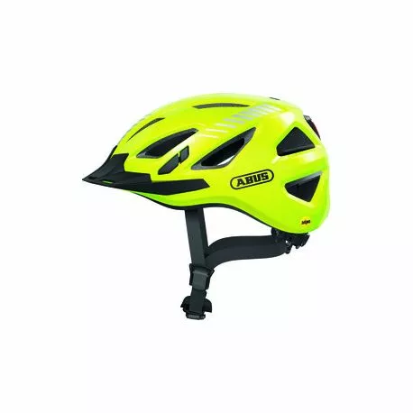 Abus Hjelme Abus Urban-I 3.0 MIPS Yellow Cykelhjelm -Elcykler salg Abus Urban I 3.0 MIPS Yellow cykelhjelm