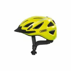 Abus Hjelme Abus Urban-I 3.0 Signal Yellow Cykelhjelm M. LED-baglygte