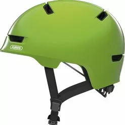 Abus Hjelme Cykelhjelm Abus Scraper Kid 3.0 – Shiny Green