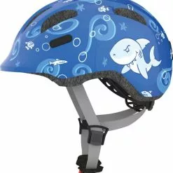 Abus Hjelme Cykelhjelm Abus Smiley 2.0 – Blue Sharky