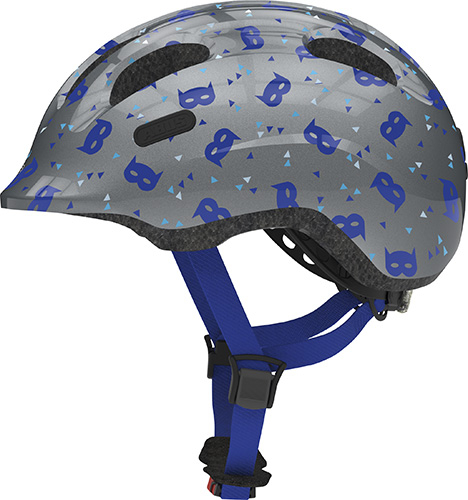 Abus Hjelme Cykelhjelm Abus Smiley 2.1 – Blue Mask 1 Abus Hjelme Cykelhjelm Abus Smiley 2.1 – Blue Mask