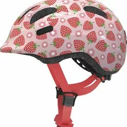 Abus Hjelme Cykelhjelm Abus Smiley 2.1 – Rose Strawberry