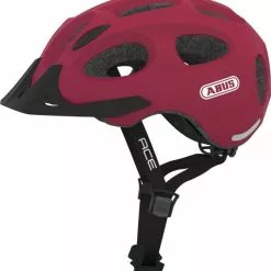 Abus Hjelme Cykelhjelm Abus Youn-I Ace – Cherry Red