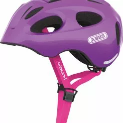 Abus Hjelme Cykelhjelm Abus Youn-I – Sparkling Purple