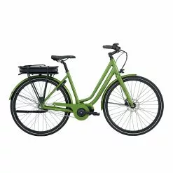 Elcykler E-Fly VIA Centermotor Dame Grøn Mat – 2020