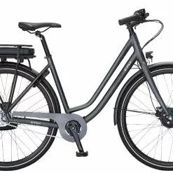 Elcykler E-Fly VIA Front Dame Mat Koksgrå – 2020
