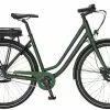 Elcykler E-Fly VIA Front Dame Mat Grøn – 2020