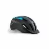 MET Cykelhjelme MET Active/Crossover Allroad – Black Cyan/Matt- Cykelhjelm