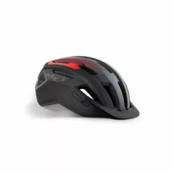MET Cykelhjelme MET Active/Crossover Allroad – Black Red/Matt – Cykelhjelm