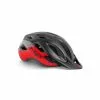 MET Cykelhjelme MET Helmet Active/Crossover Crossover – Black Red/Matt – Cykelhjelm