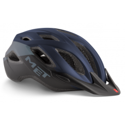 MET Cykelhjelme Met Crossover M. Lys, Blå/sort