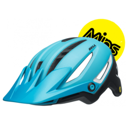 Bell Cykelhjelme Sixer Mips Cykelhjelm Fra Bell, Lys Blå/sort